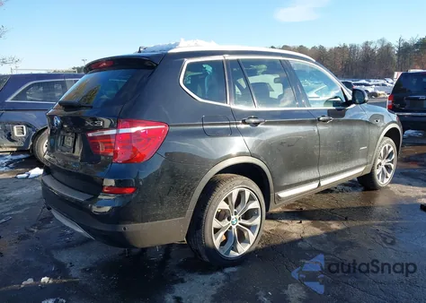 2017 BMW X3 xDrive28I из США, поврежденный, VIN 5UXWX9C32H0W69185